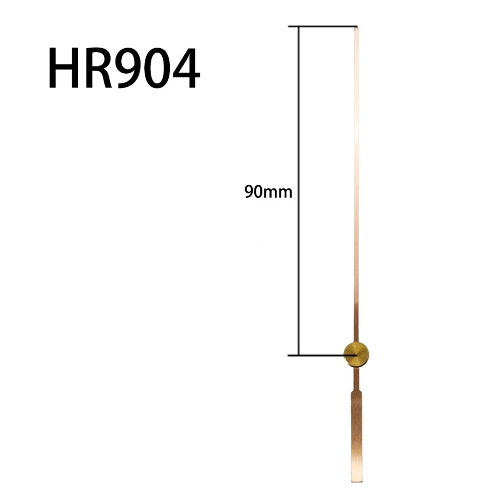 Ponteiro de relógio HR904 Segundos dourados
